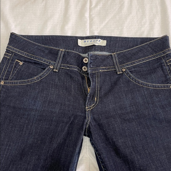 Hudsons Dark Blue Jeans - Picture 2 of 5
